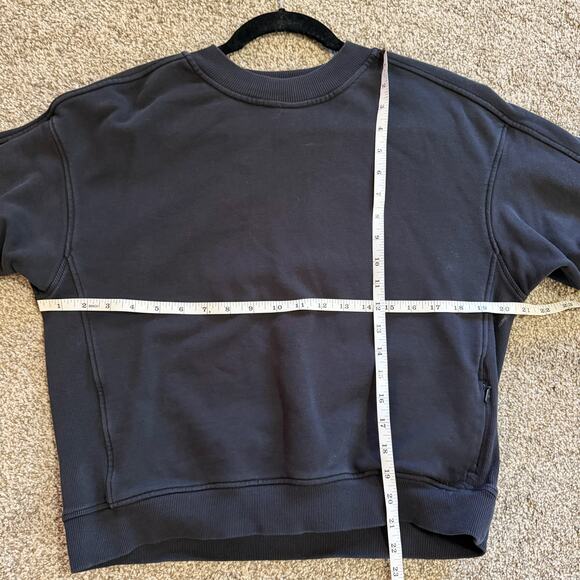 Lululemon Chill On Pullover Black Size 6 - Picture 6 of 6